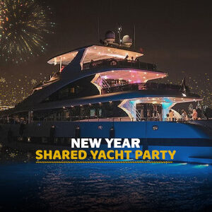 New Year Shared Yacht Party | New Year's Eve Shared Yacht Tour Experience