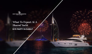 shared NYE yacht party Dubai | New Year’s Eve shared yacht Dubai blog banner by Dubai New Year Celebration