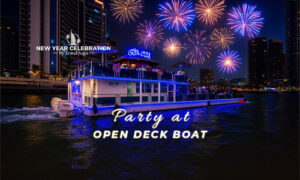 Party at Open Deck Boat BT Thumbnail by Dubai New Year Celebration