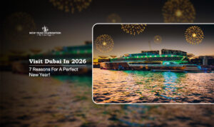 Visit Dubai | Dubai New Year travel 2026 Blog Banner by Dubai New Year celebration