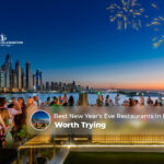 best New Year's Eve restaurants in Dubai | top restaurants for NYE dinner in Dubai Blog Banner by Dubai New Year Celebration