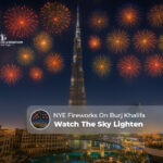 fireworks on Burj Khalifa | Burj Khalifa firework display Blog Banner by Dubai New Year Celebration