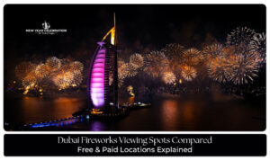 Dubai fireworks viewing spots Blog Banner By dubainewyearcelebration.com