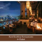 Best Rooftop Restaurants in Dubai Blog Banner by Travel Saga Tourism