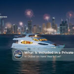 Private yacht party in Dubai on New Year’s Eve.