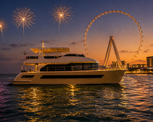 New Year Shared Yacht Party Dubai