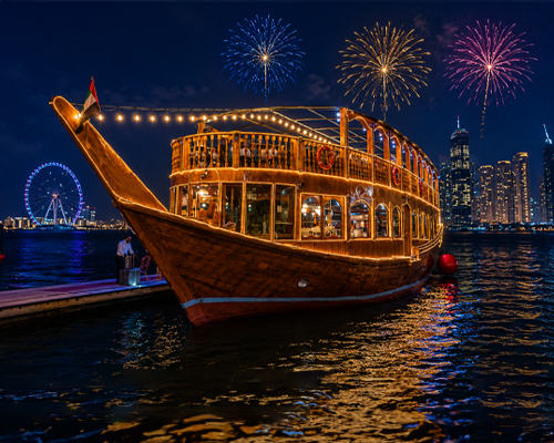 Dhow Cruise New Year Party Dubai