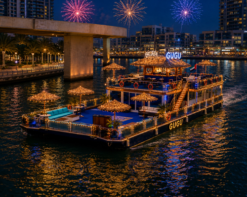Open Deck Boat New Year Party