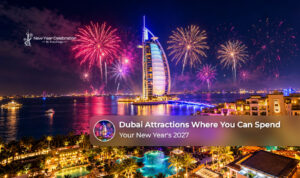 Popular destinations and festive venues for welcoming the New Year 2027.
