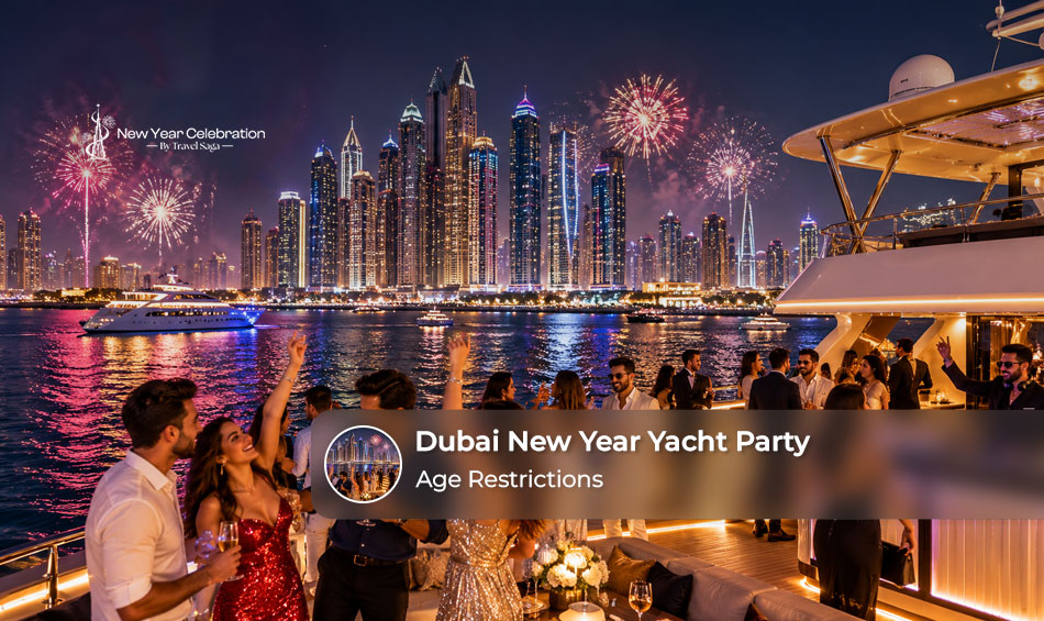 Dubai New Year Yacht Party Age Restrictions: Children, Teenagers and Adults Only